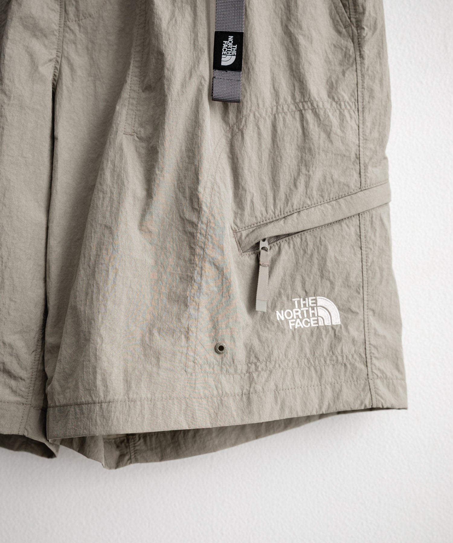 THE NORTH FACE WORKWAY SHORTS 接触冷感ロゴ刺繍ショートワイドパンツ 15892