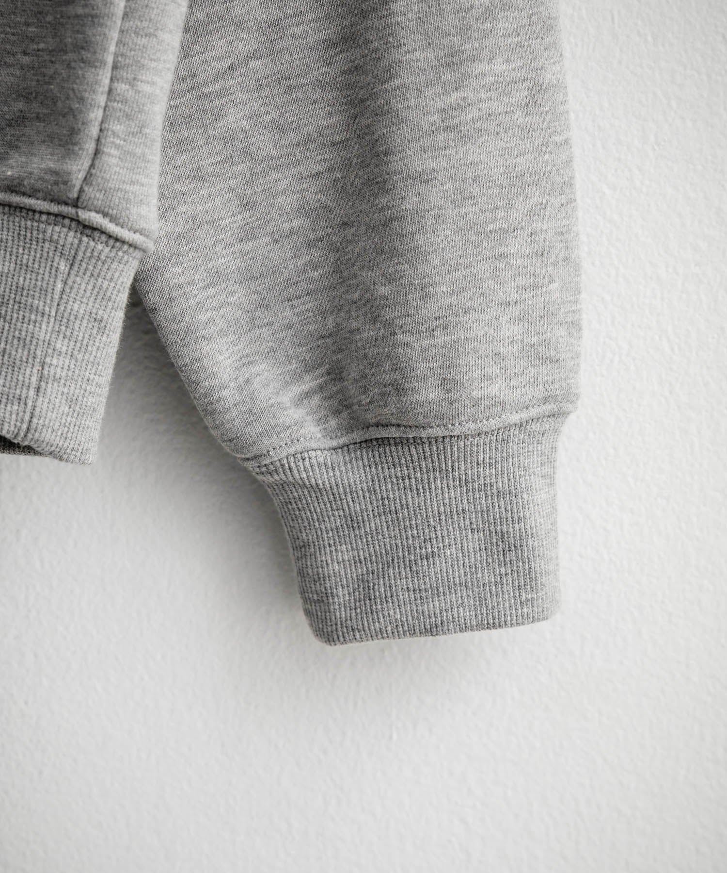 オーバーサイズ 裏毛ヘンリーネック長袖スウェット 15436 【セットアップ可能】