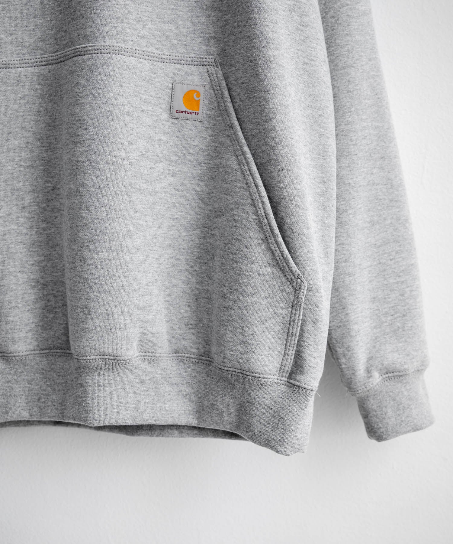 Carhartt カーハート MIDWEIGHT HOODED SWEAT/オーバーサイズ裏起毛ワンポイントロゴ長袖プルオーバーパーカー 16473