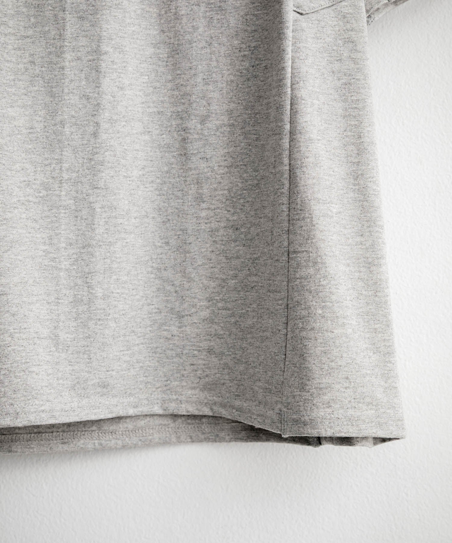 Upscape Audience アップスケープオーディエンス 日本製 国産ビッグサイズリメイクUSAファブリックポケット付き半袖Tシャツ AUD6739 16035
