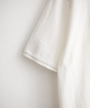 新色追加 U.S. POLO ASSN. 別注コラボ オーバーサイズワンポイントロゴ刺繍天竺半袖ポロシャツ 無地/ラインリブ 15425