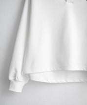 U.S.POLO ASSN. ユーエスポロアッスン 襟付きキーネックダンボールスウェット/スキッパー長袖トレーナー 16455