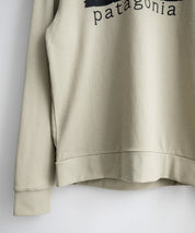 Patagonia パタゴニア M S FITZ ROY FOOTHILLS DAILY HOODY ロゴプリントフレンチテリー裏毛長袖プルオーバーパーカ ー 16537