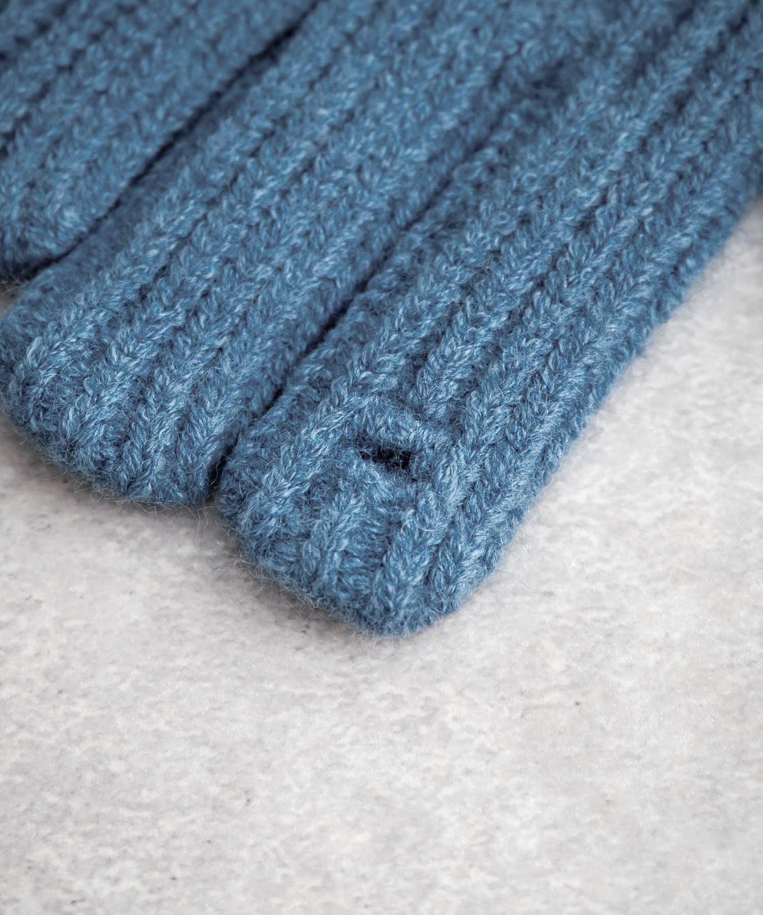 【スマホ/タッチパネル対応】ホールタッチリブニットライングローブ手袋 15255