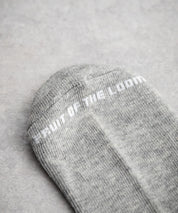 FRUIT OF THE LOOM フルーツオブザルーム ベーシックアンクルソックス/3足セットワンポイントロゴ靴下 15463