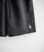 新色追加 U.S. POLO ASSN. ユーエスポロアッスン 水陸両用 別注コラボ接触冷感ワンポイントロゴ刺繍イージーショートパンツ 14320