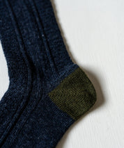 ANONYMOUSISM アノニマスイズム 日本製 国産 WOOLカシミヤリンクスコンビクルー丈スニーカーソックス 15395