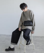 Butler Verner Sails バトラーバーナーセイルズ 日本製 国産牛革スクエアショルダーバッグ JA-1712-2 4065