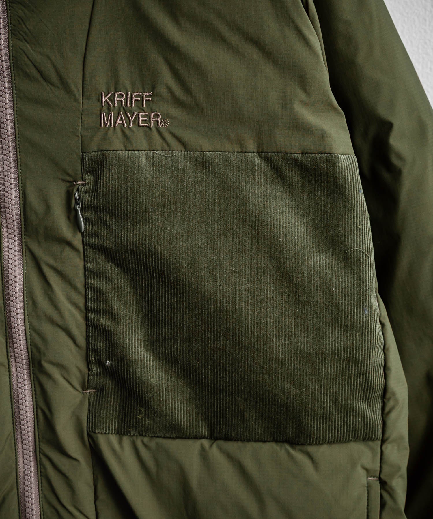 KRIFF MAYER クリフメイヤー CLEANNESS クリーネスワンポイントロゴ刺繍中綿ジャケット 2515100 14880