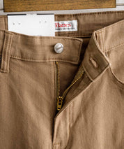 Hanes ヘインズ ストレッチ5ポケットカツラギパンツ