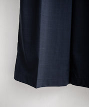 接触冷感 多機能素材リネンライク ワンタックセンタープレスワイドストレートイージーパンツ 15483