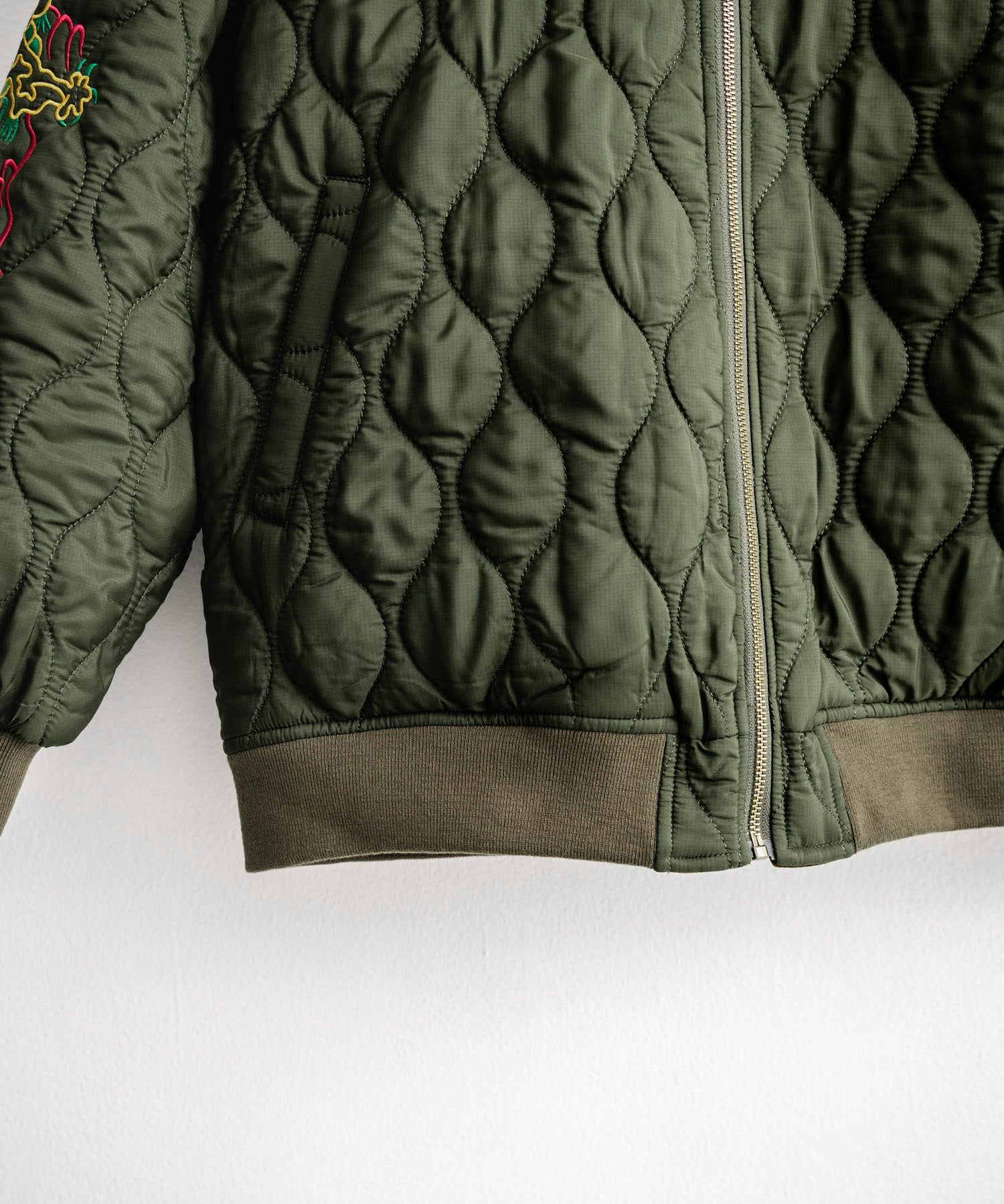 YOIDORE 酔いどれ スーベニア刺繍キルティング2wayリバーシブルジャケット 14890