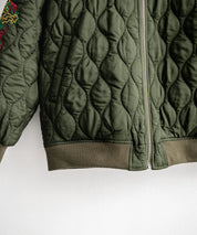 YOIDORE 酔いどれ スーベニア刺繍キルティング2wayリバーシブルジャケット 14890