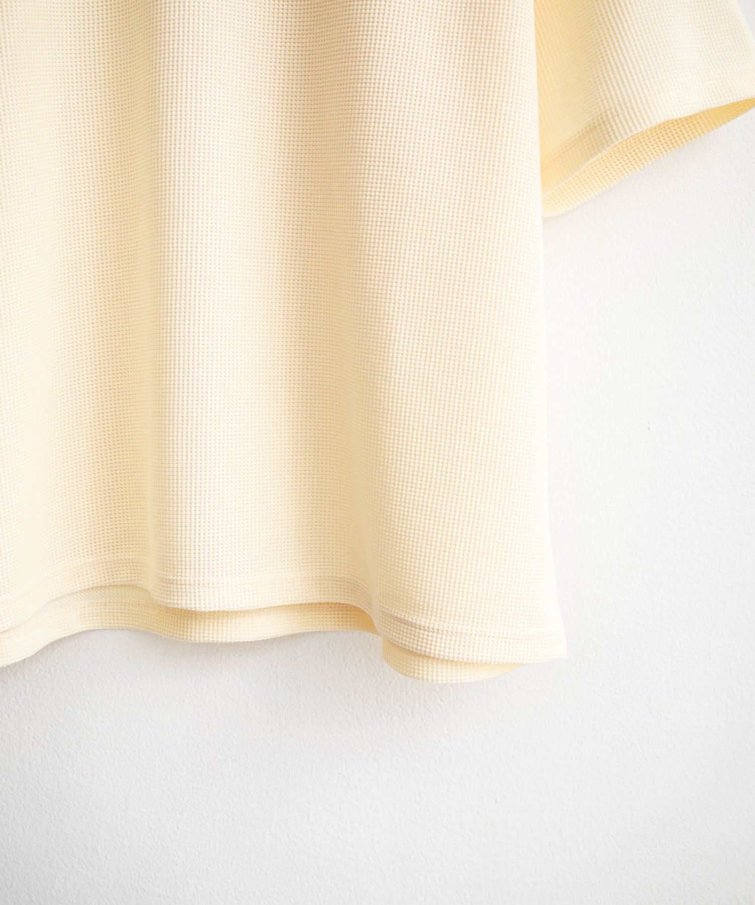 オーバーサイズ テックワッフルサーマル半袖Tシャツ