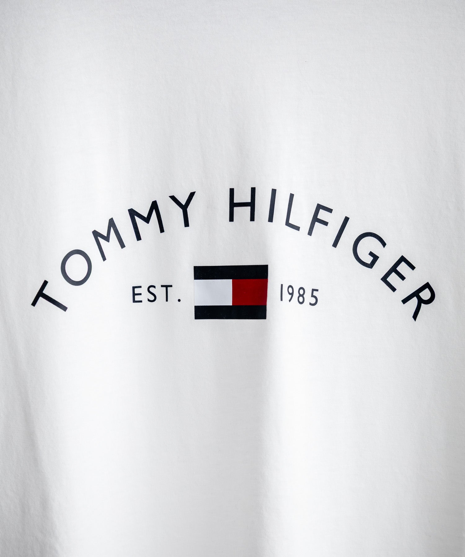TOMMY HILFIGER アーチロゴプリント半袖Tシャツ 16156