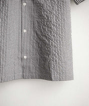 THE NORTH FACE ザ・ノースフェイス M'S TRAVELER CHECK S/S SHIRTS ワンポイントロゴ刺繍ギンガムチェック柄半袖シャツ 16021