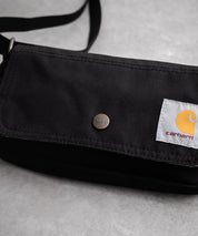 Carhartt カーハート Crossbody Horizontal Bag 横型クロスボディバッグ/ワンポイントロゴ斜め掛けショルダーバッグ 15536
