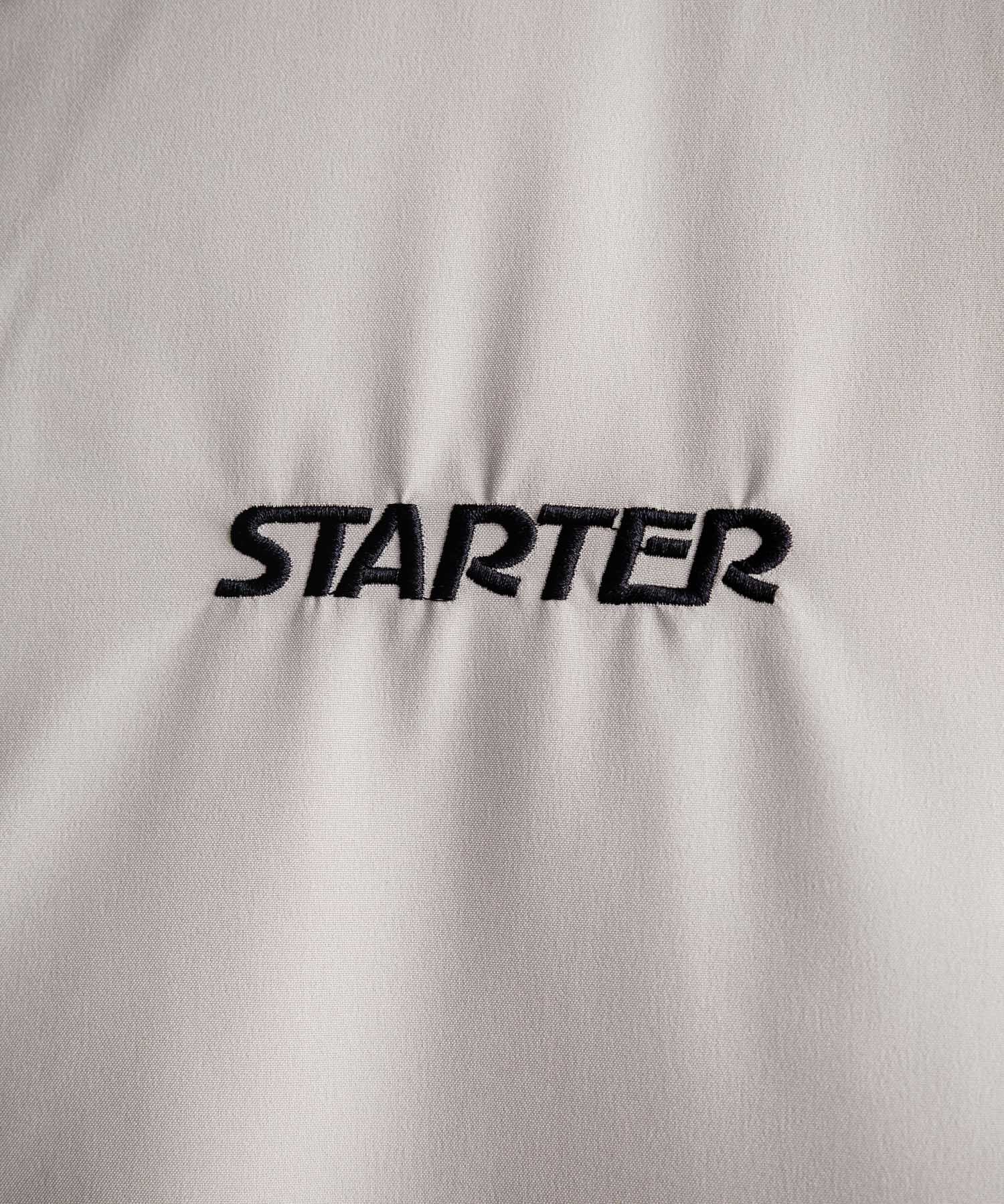STARTER BLACK LABEL スターターブラックレーベル タスランファイバー中綿ワンポイントロゴ刺繍スタンドジャケット 15012