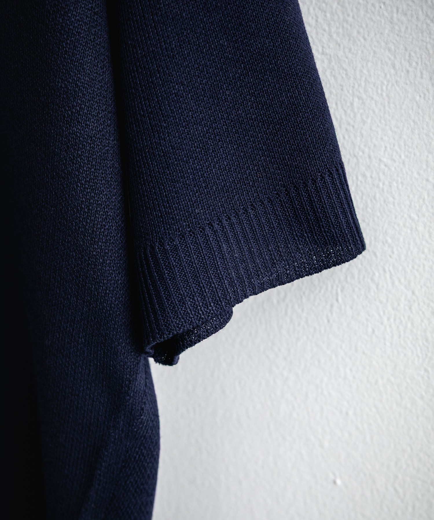 接触冷感 オーバーサイズVネックハイゲージ半袖サマーニットカーディガン 15472