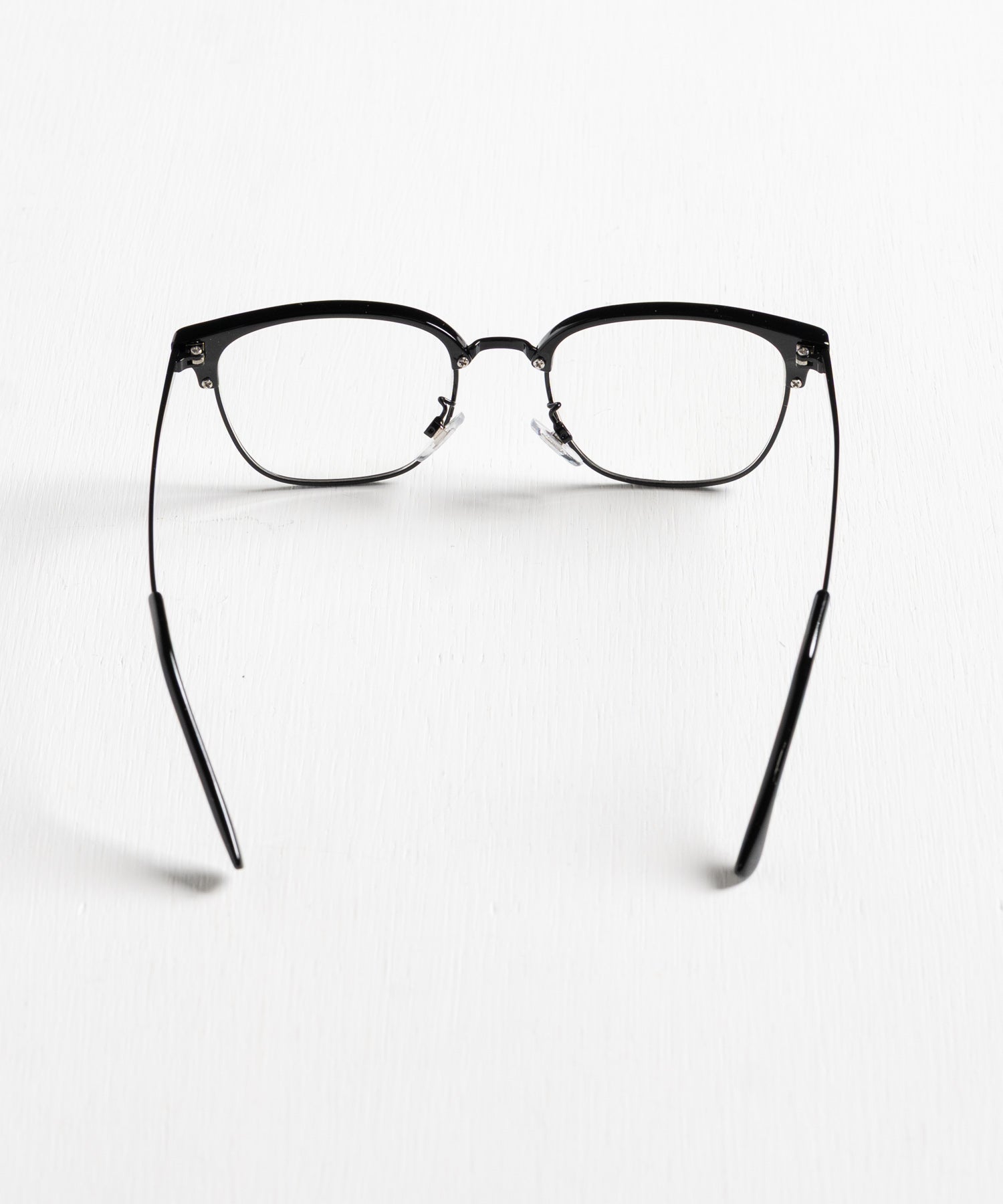 サーモントブローウェリントン型カラーレンズメタルフレームUVカット