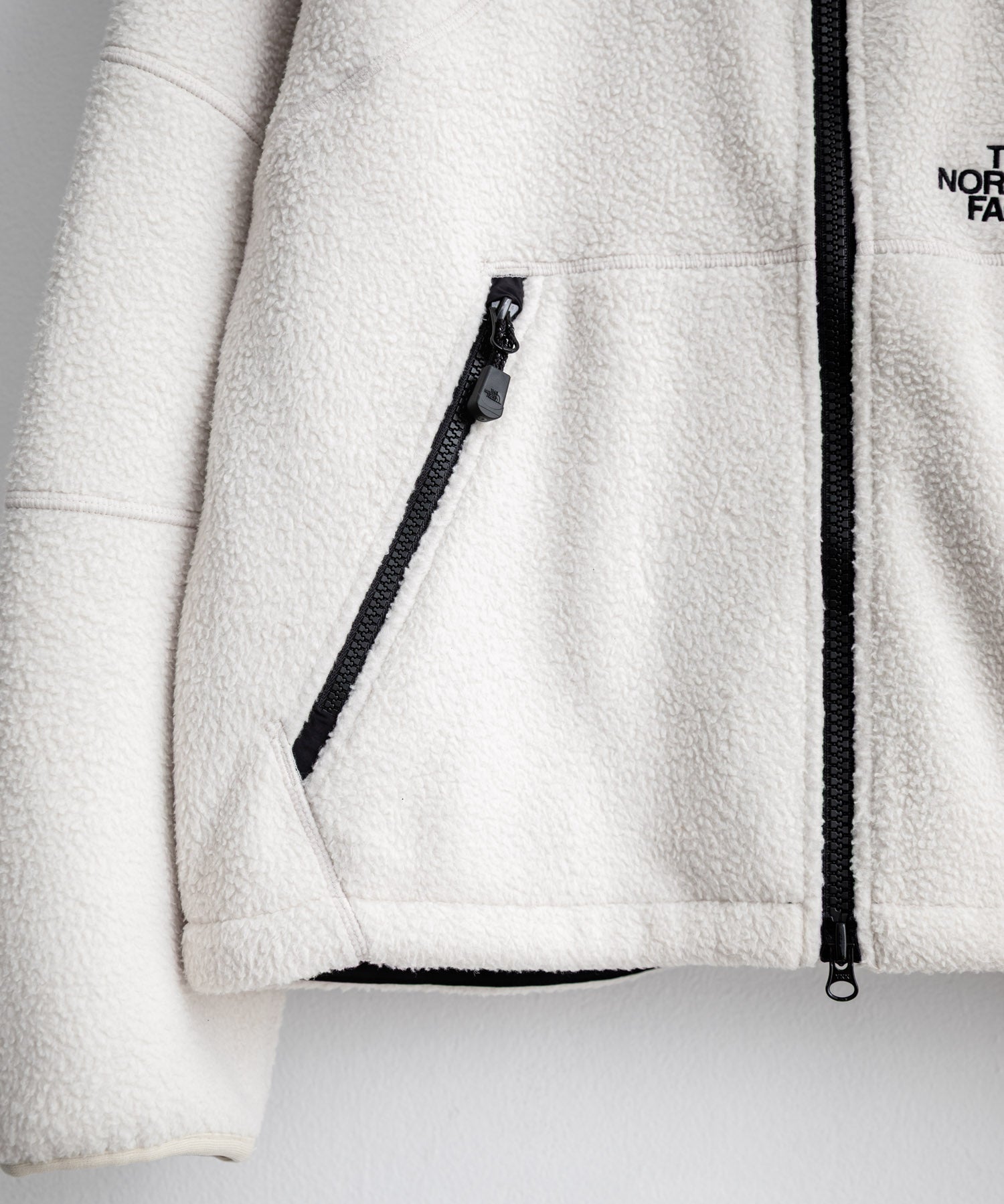 日本未展開モデル THE NORTH FACE ノースフェイス WHITE LABEL ホワイトレーベル TROMS FLEECE JACKET ショートボアフリースフーディージャケット 16565