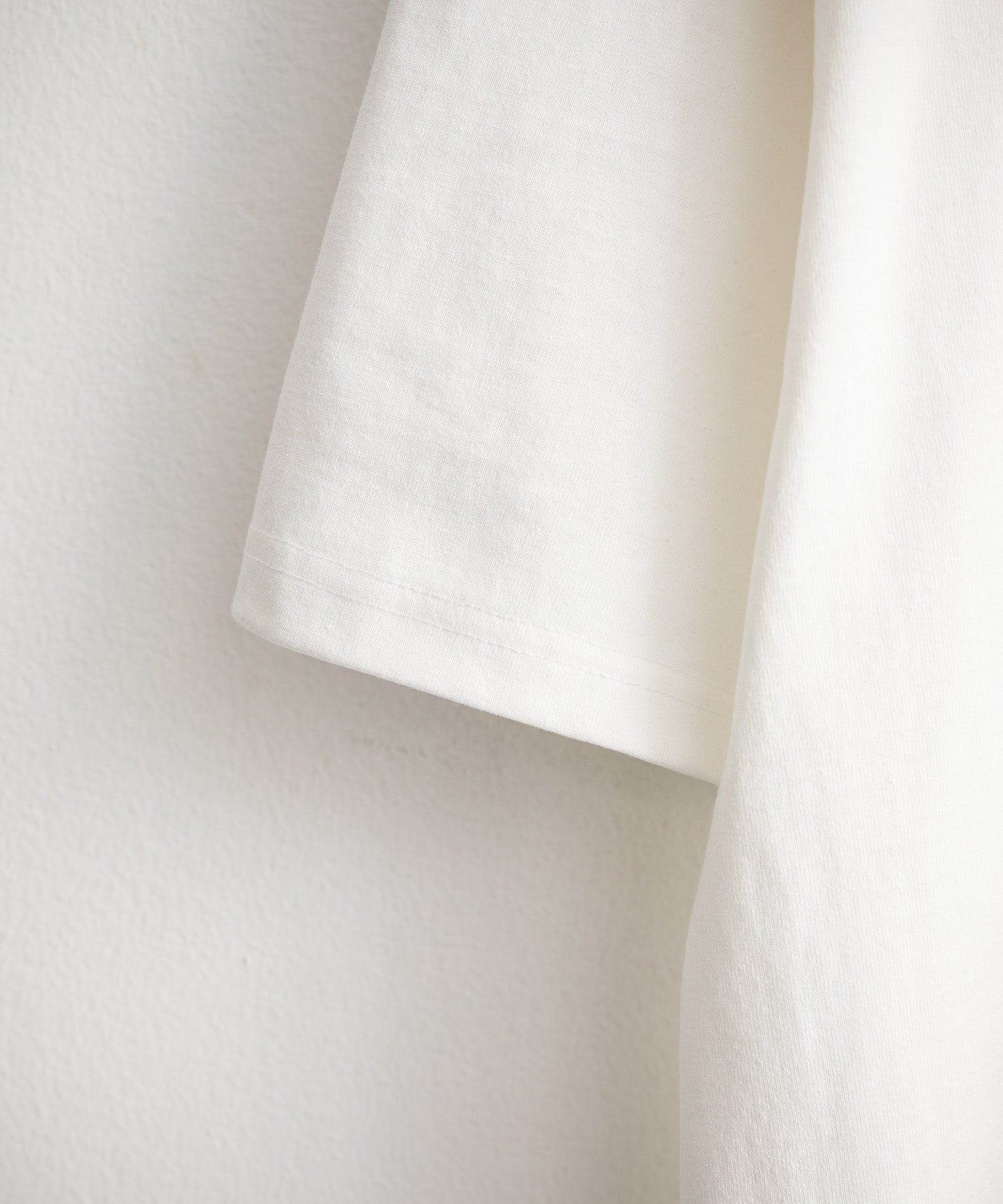 新色追加 U.S. POLO ASSN. 別注コラボオーバーサイズワンポイントロゴ刺繍天竺半袖ハーフジップポロシャツ 無地/クレリック 15426