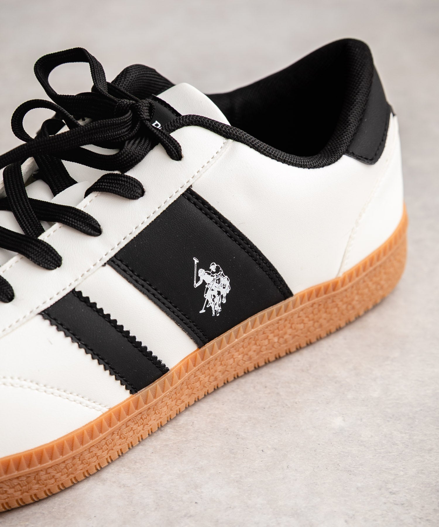 U.S.POLO ASSN. ユーエスポロアッスン ワンポイントロゴ厚底クラシックローカットスニーカー 14932