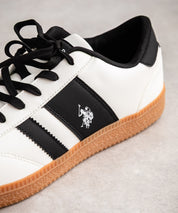 U.S.POLO ASSN. ユーエスポロアッスン ワンポイントロゴ厚底クラシックローカットスニーカー 14932