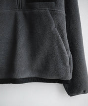 THE NORTH FACE ザ・ノースフェイス Men's Yumiori Off Peak 1/2 Zip Jacket ワンポイントロゴ刺繍ハーフジップ長袖フリースプルオーバー 16245