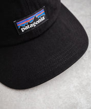 Patagonia パタゴニア P 6 LABEL TRAD CAP ワンポイントロゴコットンベースボールキャップ 16145