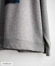 Universal City Studios LLC 別注コラボ オーバーサイズヴィンテージライクグラフィックプリント裏起毛スウェットトレーナー 15115