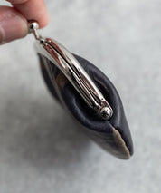 Butler Verner Sails バトラーバーナーセイルズ 日本製 国産迷彩イタリアンレザーがま口小銭入れ JW-2555 11044