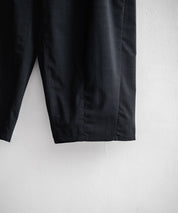 新色追加 接触冷感多機能素材リネンライク ワイドバルーンイージーパンツ 15481