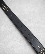 Dickies ディッキーズ サイズ調整可能 35mm PUレザースクエアバックルスタッズベルト 16244
