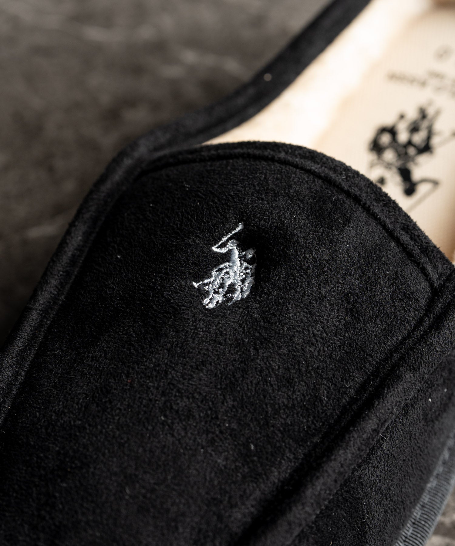 U.S.POLO ASSN. ユーエスポロアッスン ボアライニングスライド スリッポン/ワンポイントロゴモカシンシューズ 14933