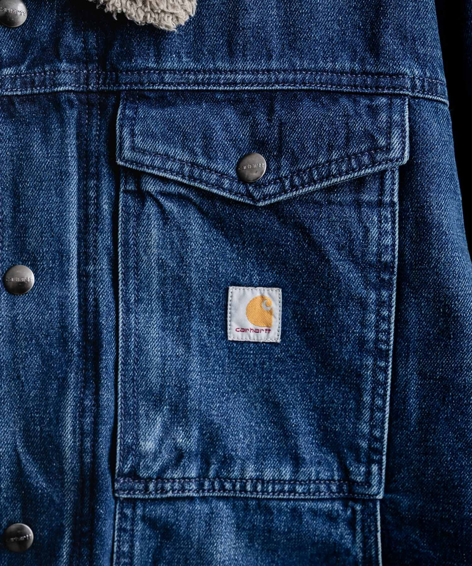 Carhartt カーハート Denim Berwick Jacket 裏ボアデニムジャケット/Gジャン 16541