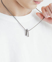 チャーム付きデザインチェーン合金ネックレス 11630