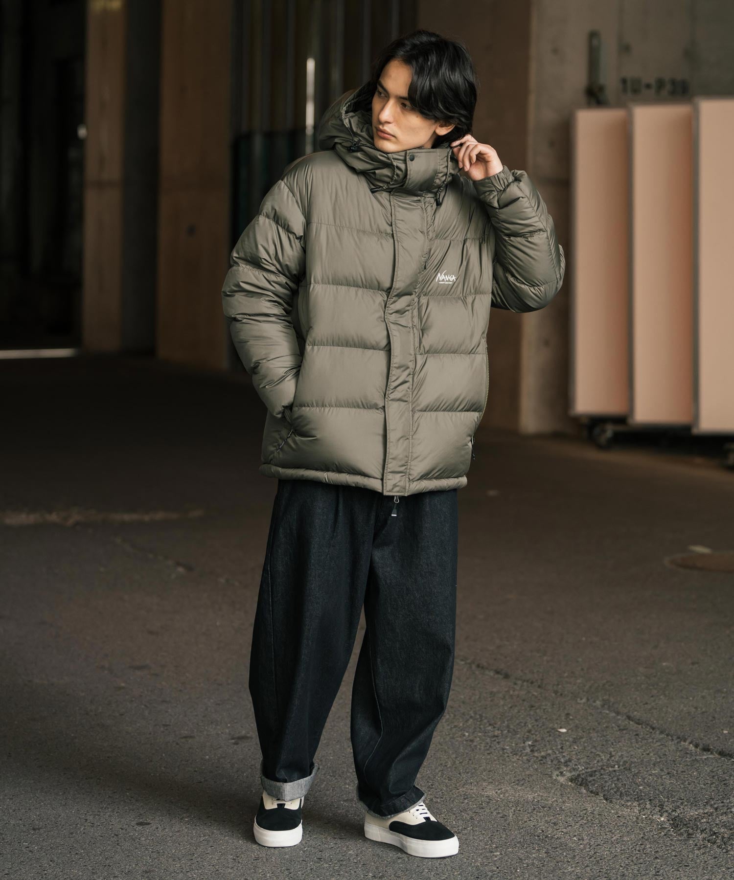 NANGA × KRIFF MAYER 別注コラボ レトロダウンジャケット ナンガ クリフメイヤー