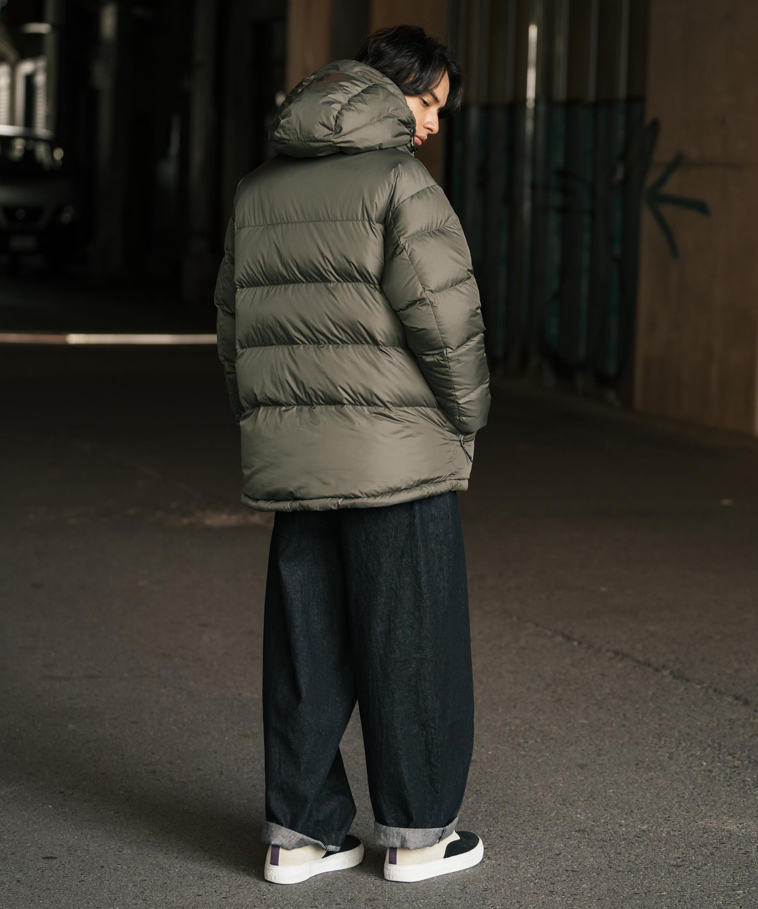 NANGA × KRIFF MAYER 別注コラボ レトロダウンジャケット ナンガ クリフメイヤー