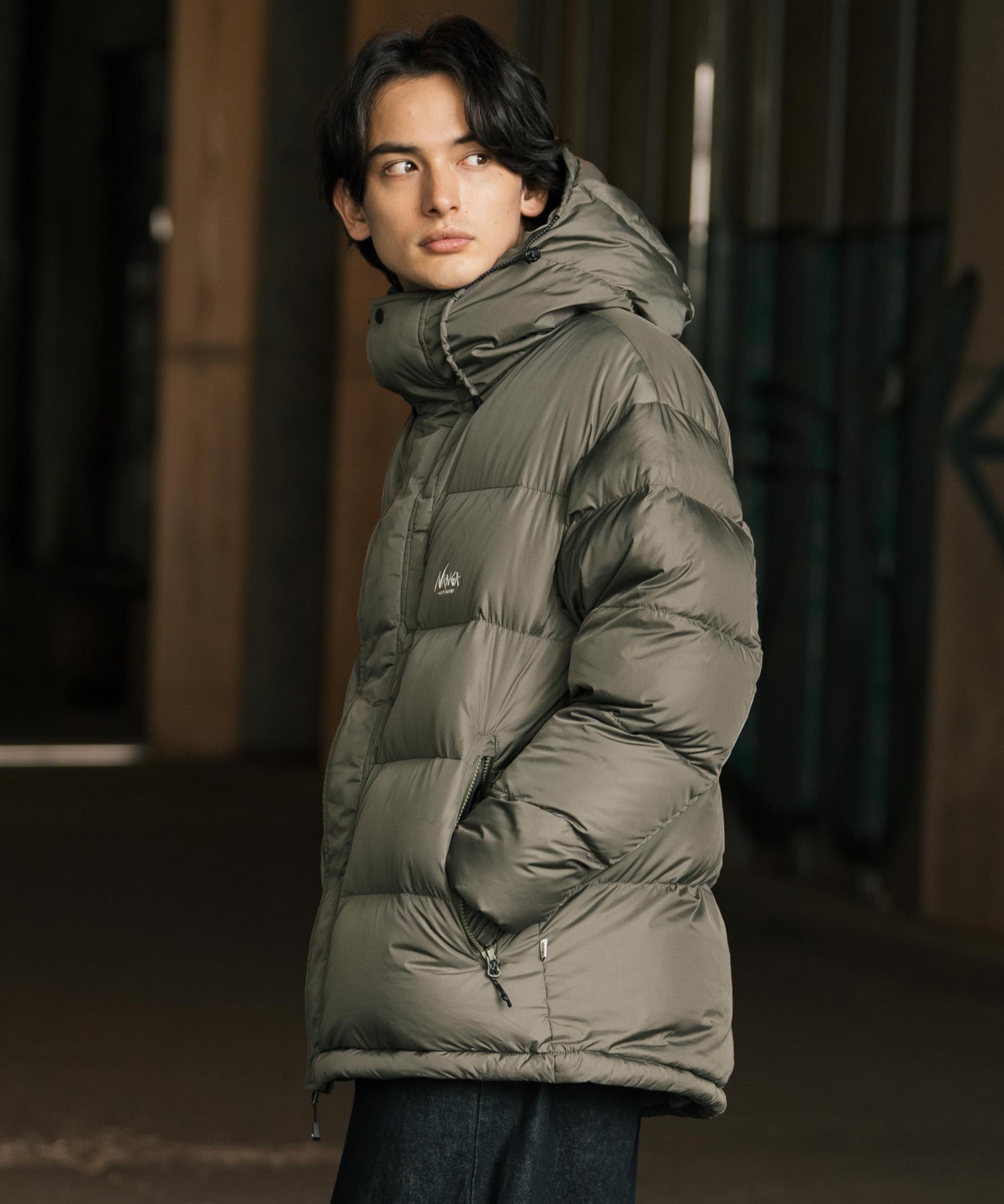 NANGA × KRIFF MAYER 別注コラボ レトロダウンジャケット ナンガ クリフメイヤー
