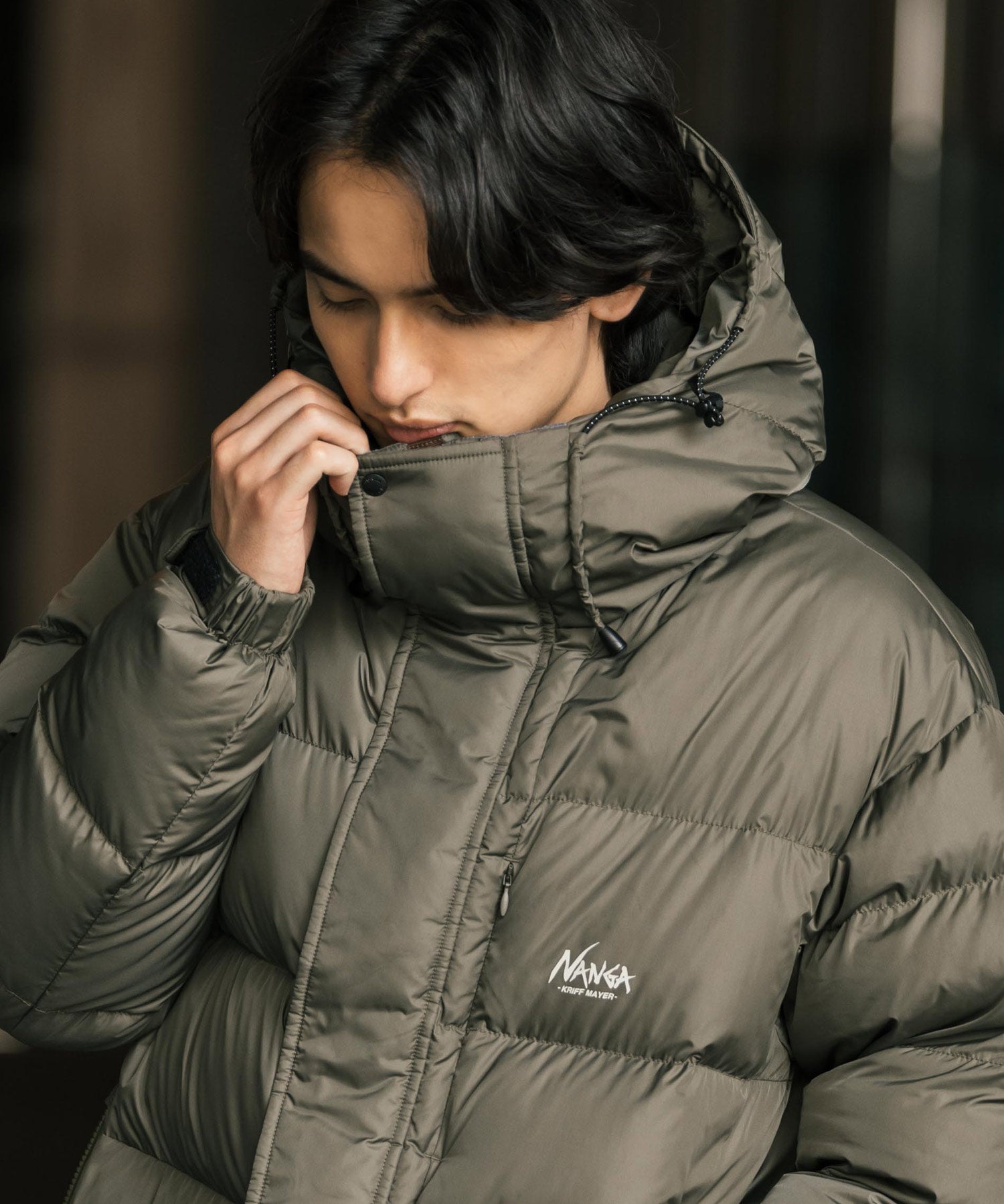 NANGA × KRIFF MAYER 別注コラボ レトロダウンジャケット ナンガ クリフメイヤー