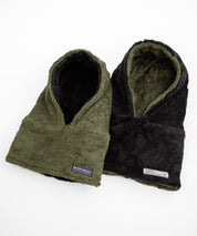 KRIFF MAYER クリフメイヤー ニンジャりん2WAYリバーシブルフード型ネックウォーマー ボアフードウォーマー J2527845 14965