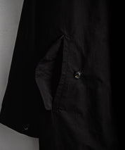 Audience オーディエンス 綿ナイロン高密度ポプリン M-51ロング丈モッズステンカラーコート AUD7356 15253