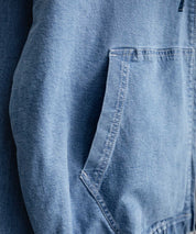 日本未展開モデル THE NORTH FACE WHITE LABEL ホワイトレーベル ザ・ノースフェイス BRIS DENIM JACKET デニムパーカー/デニムジャケット 16380