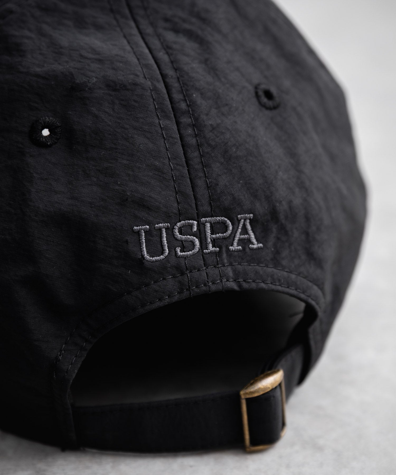 U.S. POLO ASSN. ユーエスポロアッスン ワンポイントロゴ刺繍ナイロンキャップ 15597