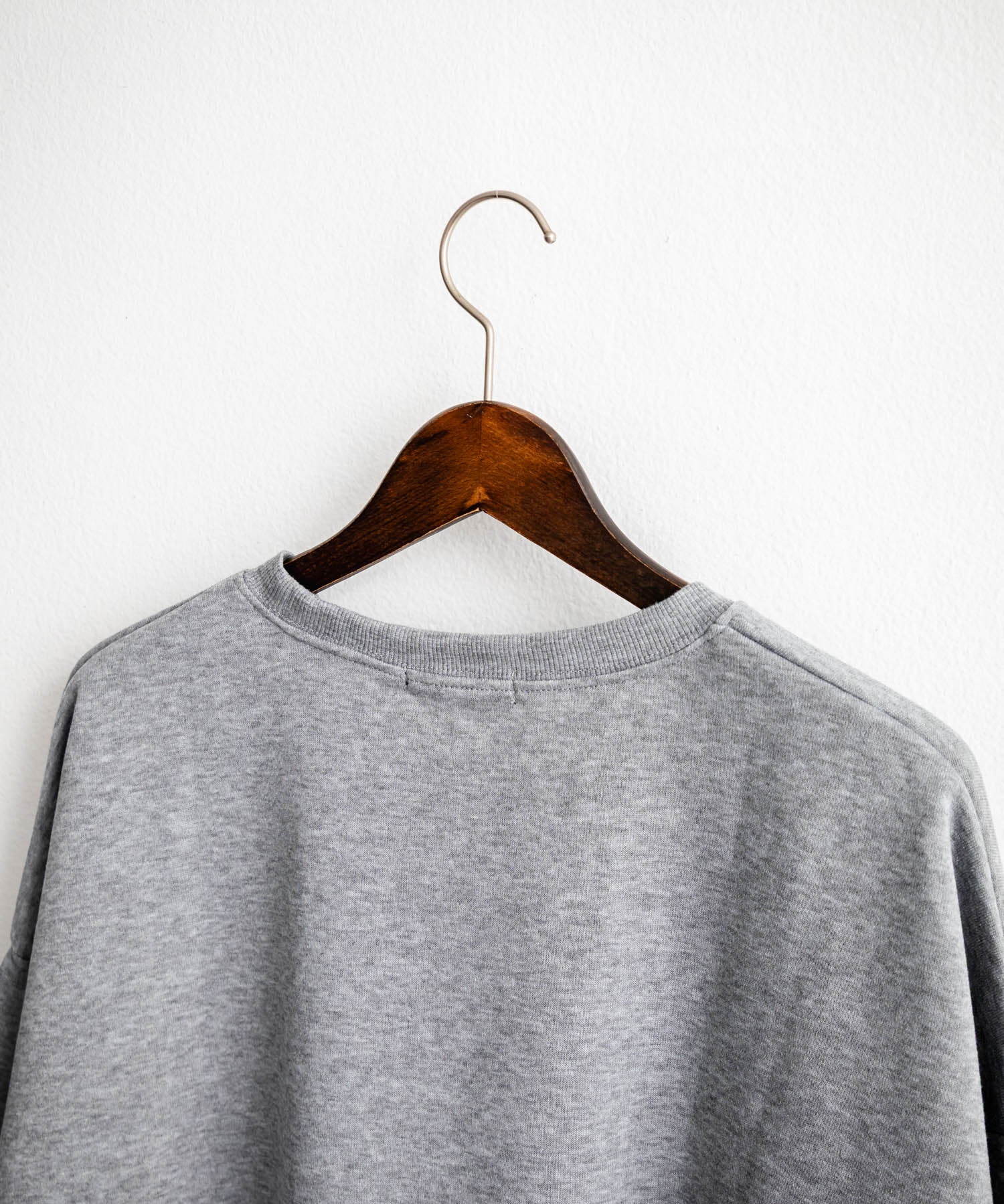 コットンタッチ裏起毛ドルマンスリーブクルーネックスウェットトレーナー 14982