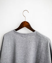 コットンタッチ裏起毛ドルマンスリーブクルーネックスウェットトレーナー 14982