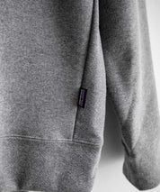Patagonia M S 95 OVAL LOGO UPRISAL CREW SWEATSHIRT ロゴ刺繍裏起毛長袖スウェットトレーナー 16218