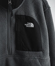 THE NORTH FACE ザ・ノースフェイス Men's Yumiori Off Peak 1/2 Zip Jacket ワンポイントロゴ刺繍ハーフジップ長袖フリースプルオーバー 16245