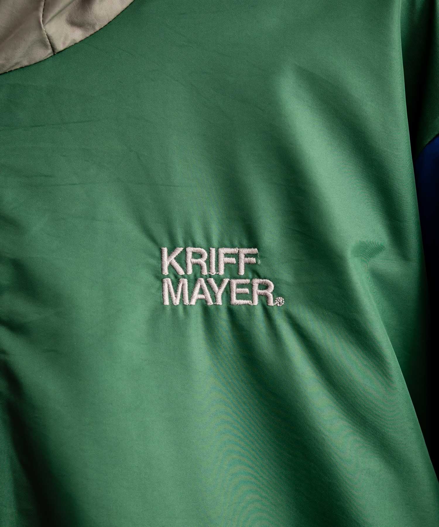 KRIFF MAYER クリフメイヤー2WAY リバーシブル ひっくりフード付きボアジャケット/ロゴ刺繍入りマウンテンパーカー 2514403 14795